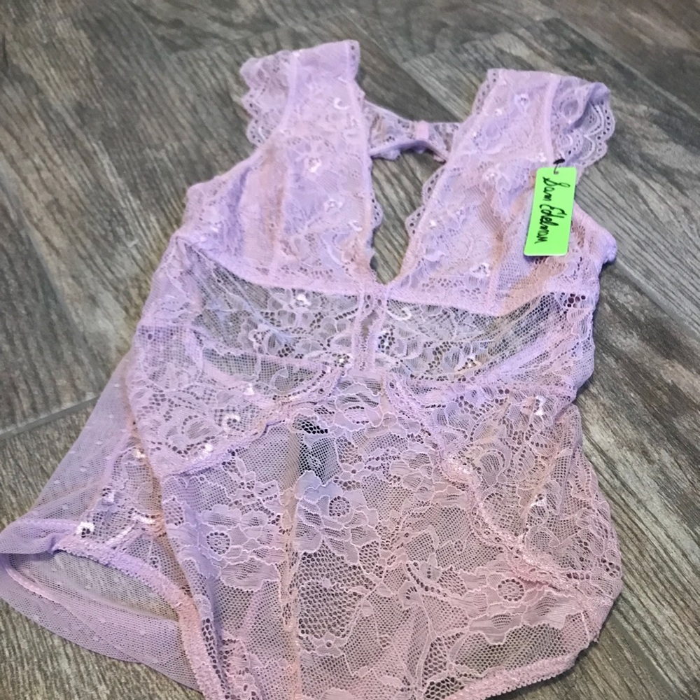 NWT Sam Edelman Lingerie pink/purple color size S